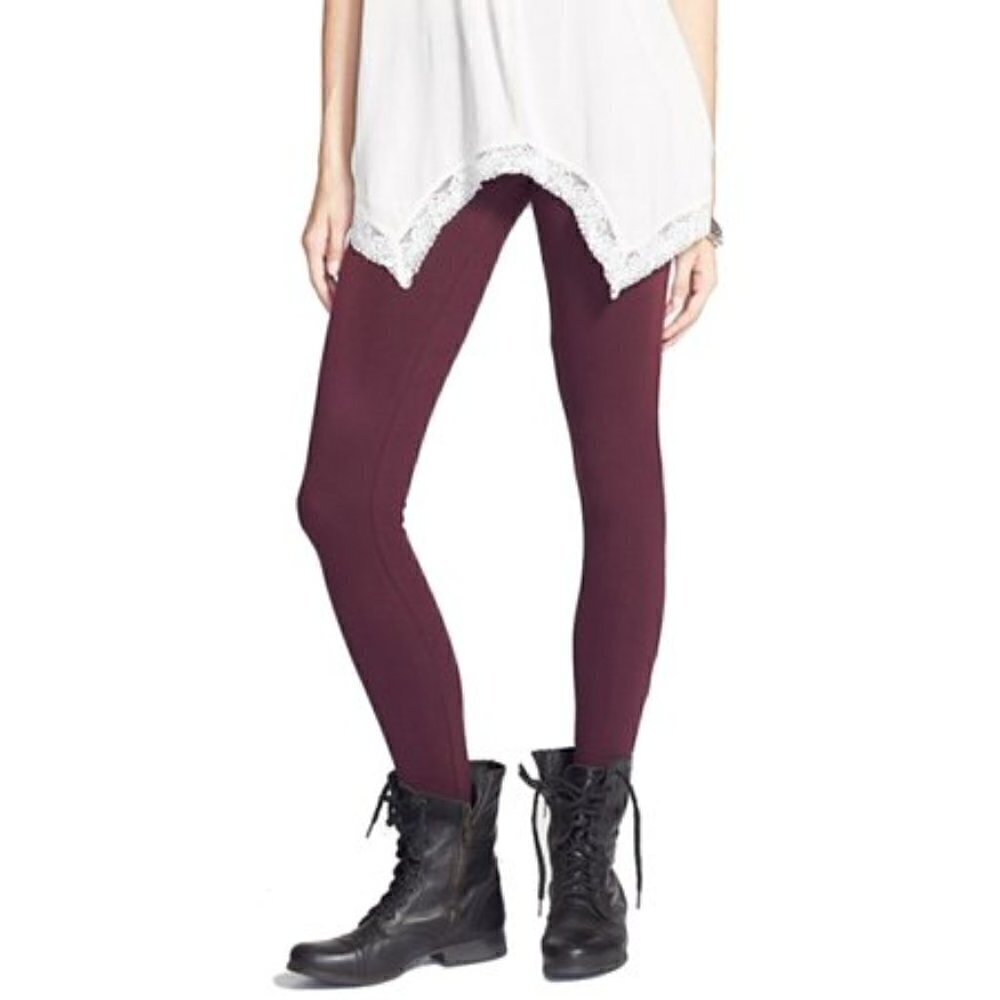 BP. Essential Leggings (Juniors) Burgundy Stem